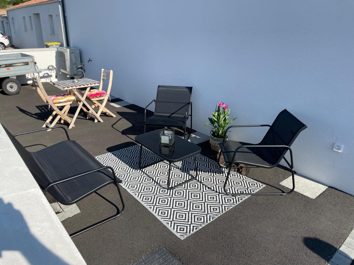 Ferienwohnung Repos Paisible Talmont-Saint-Hilaire Exterior foto